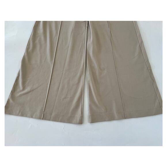 NWT Ripley Rader Ponte Wide Leg Trouser Pants Womens 4 Clay Beige Office Career - Picture 9 of 16